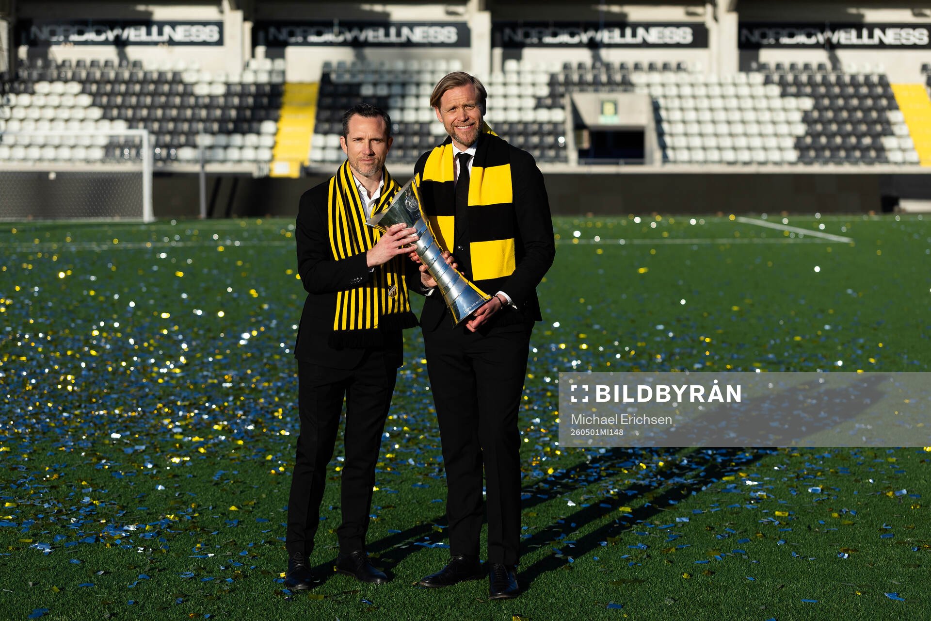 Head of sports Martin Ericsson and CEO Marcus Jodin of