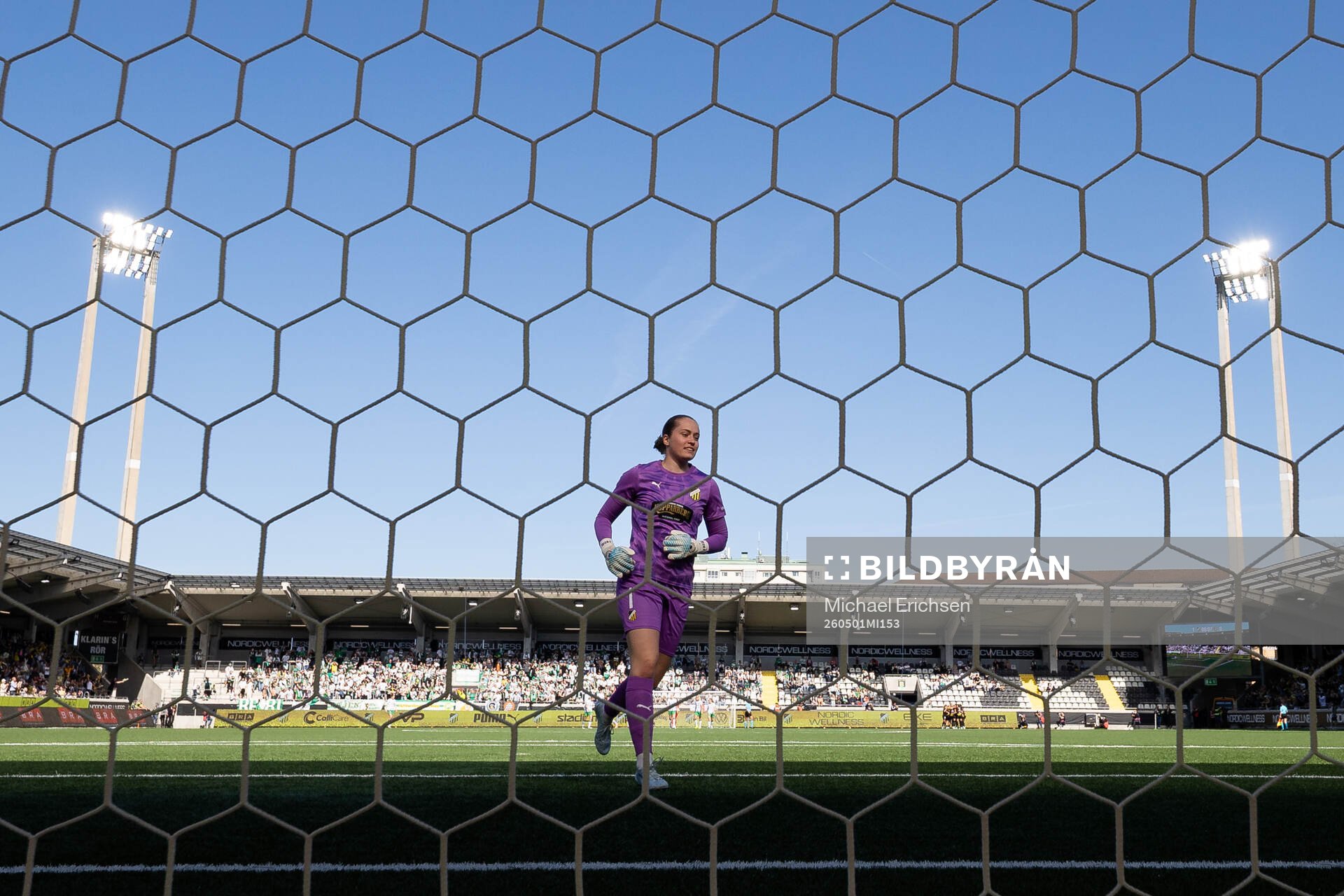 Goalkeeper Fanney Inga Birkisdottir of Häcken