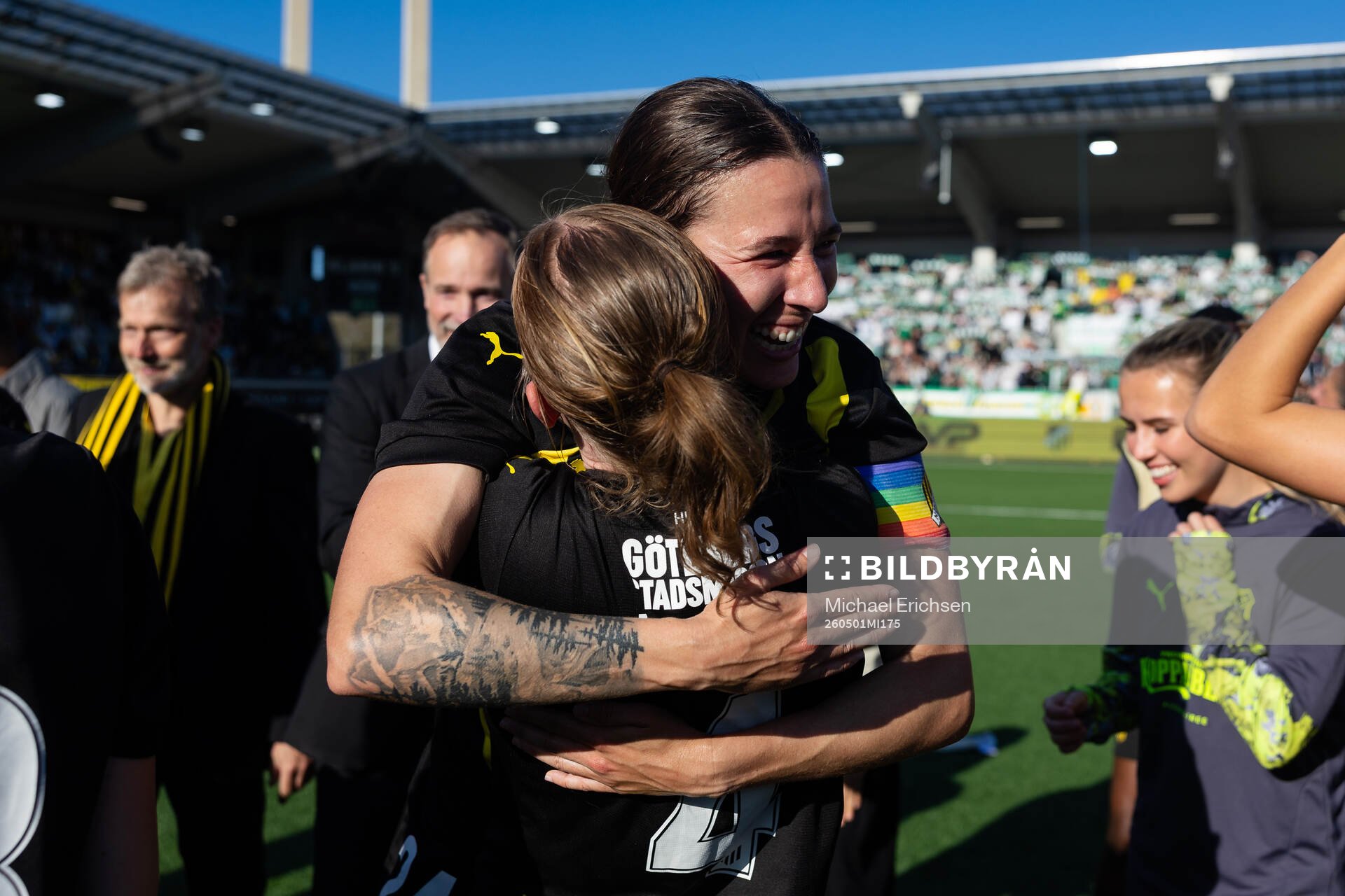 Emma Östlund and Tabitha Michelle Tindell of Häcken