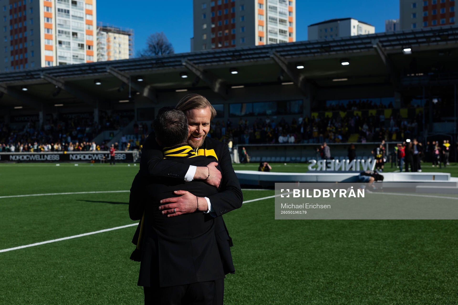 Head of sports Martin Ericsson and CEO Marcus Jodin of