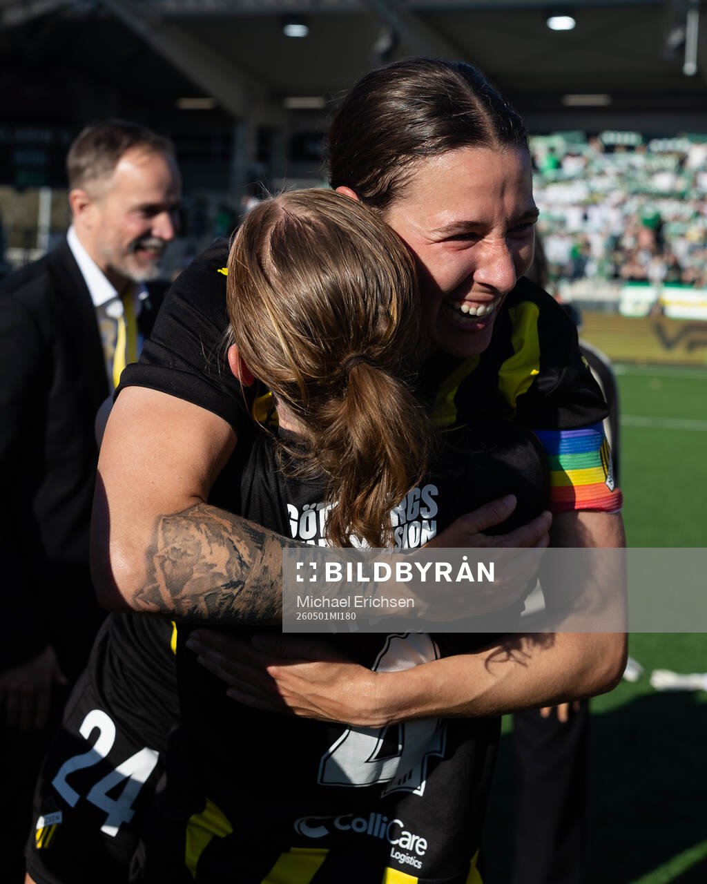 Emma Östlund and Tabitha Michelle Tindell of Häcken