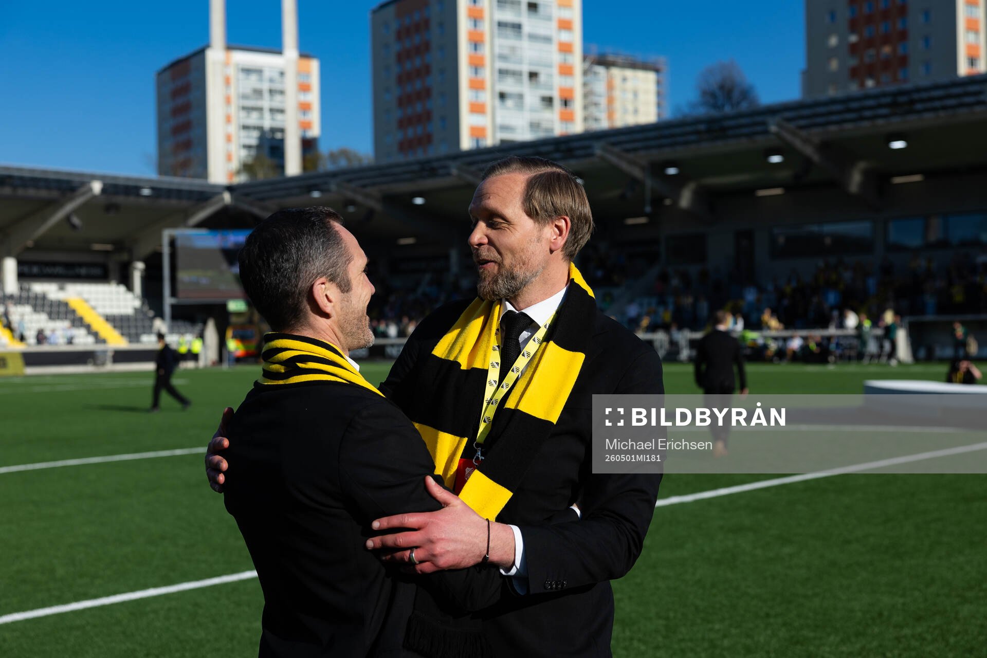 Head of sports Martin Ericsson and CEO Marcus Jodin of