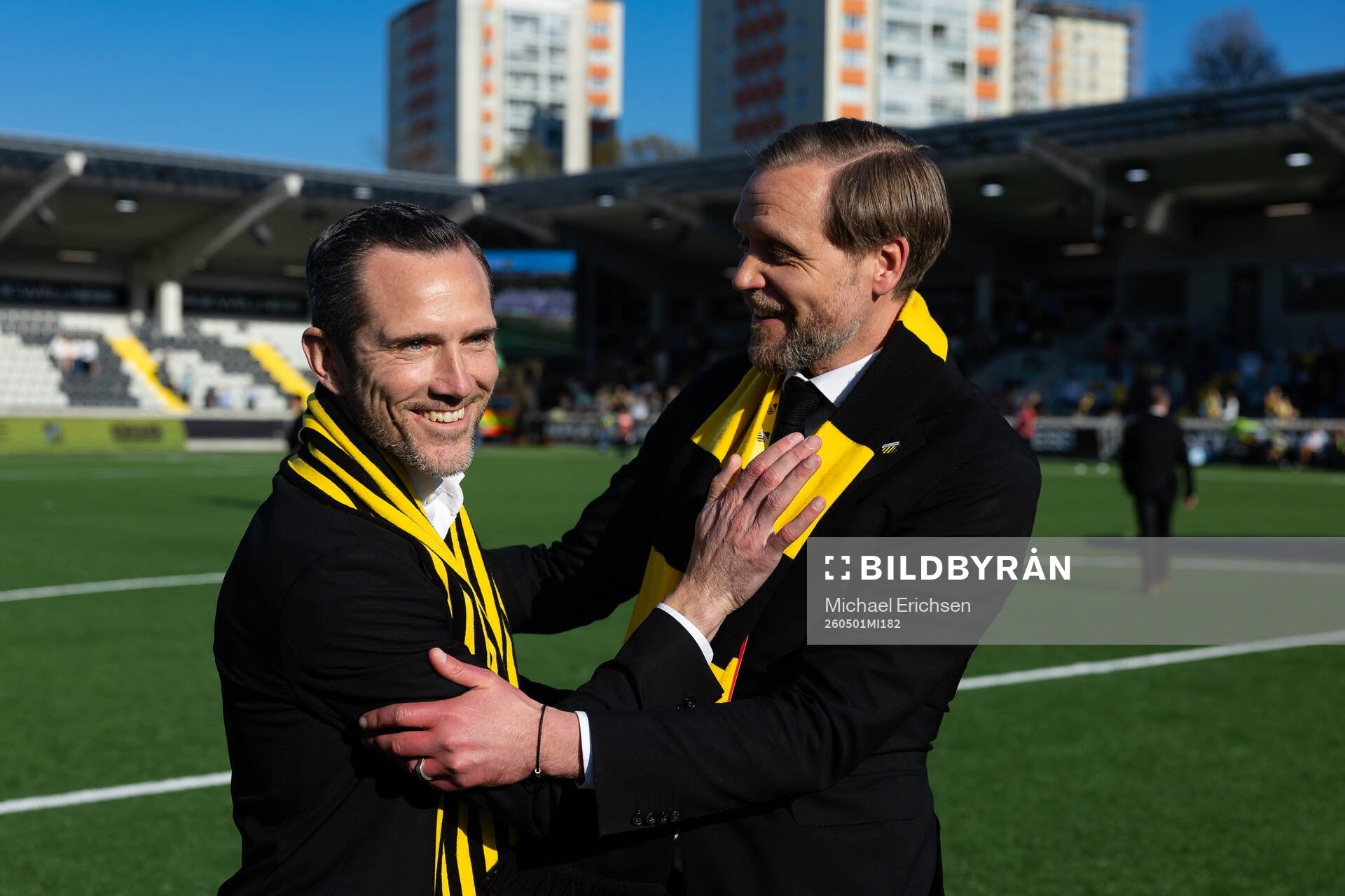 Head of sports Martin Ericsson and CEO Marcus Jodin of