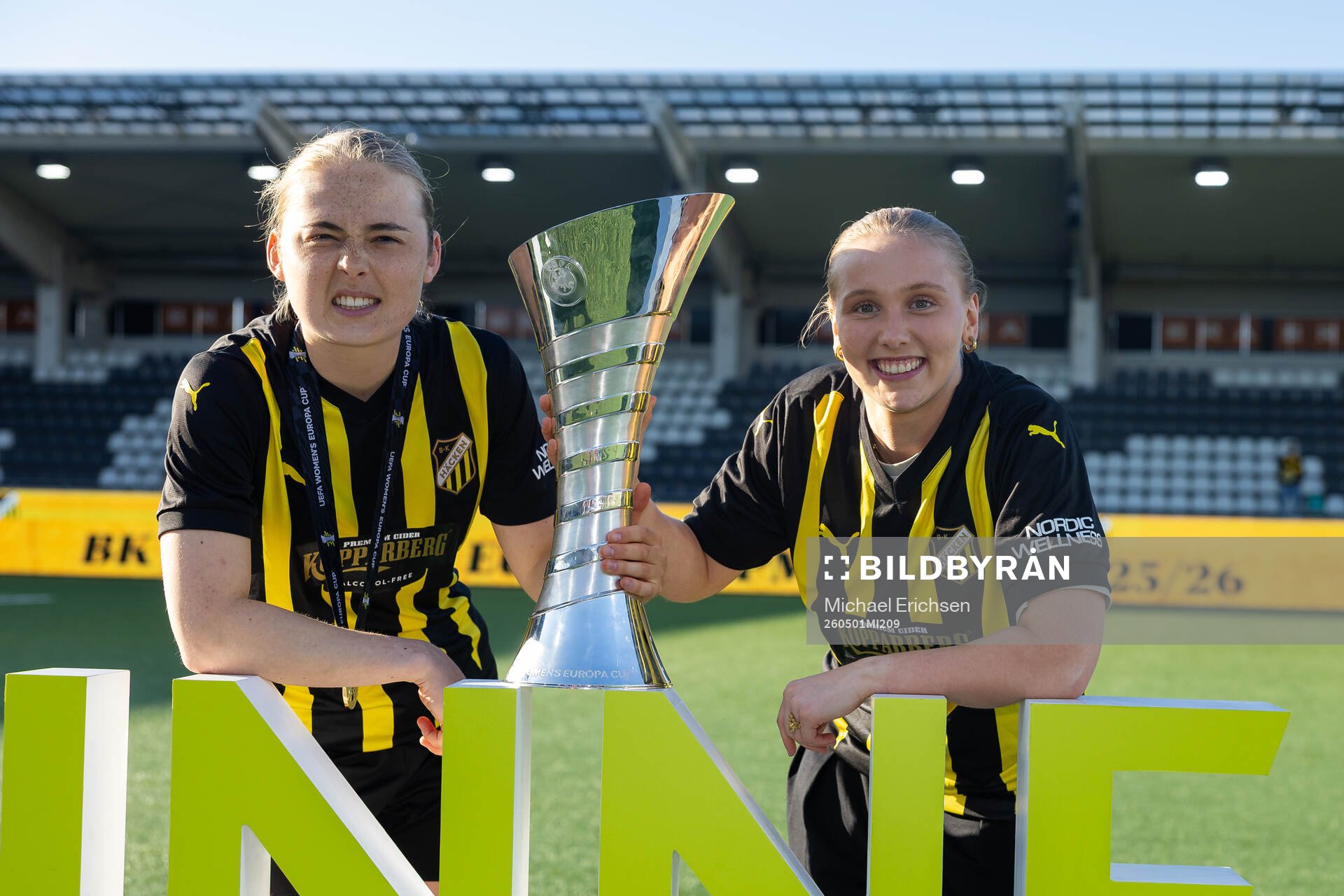 Paulina Nyström and Johanna Fossdalsá Sørensen of