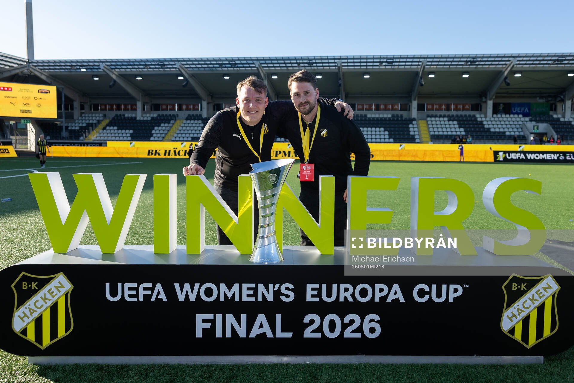 Content producers Mathias Gerlach and Jonatan Larsson of