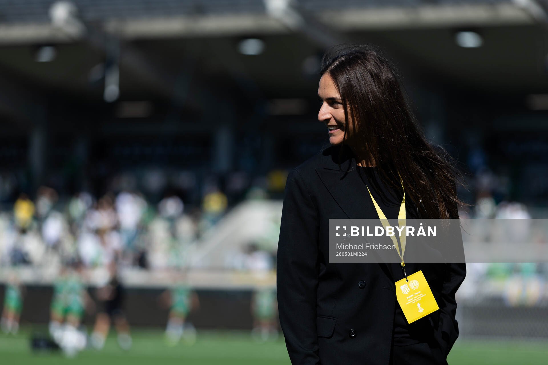 Head coach Elena Sadiku
