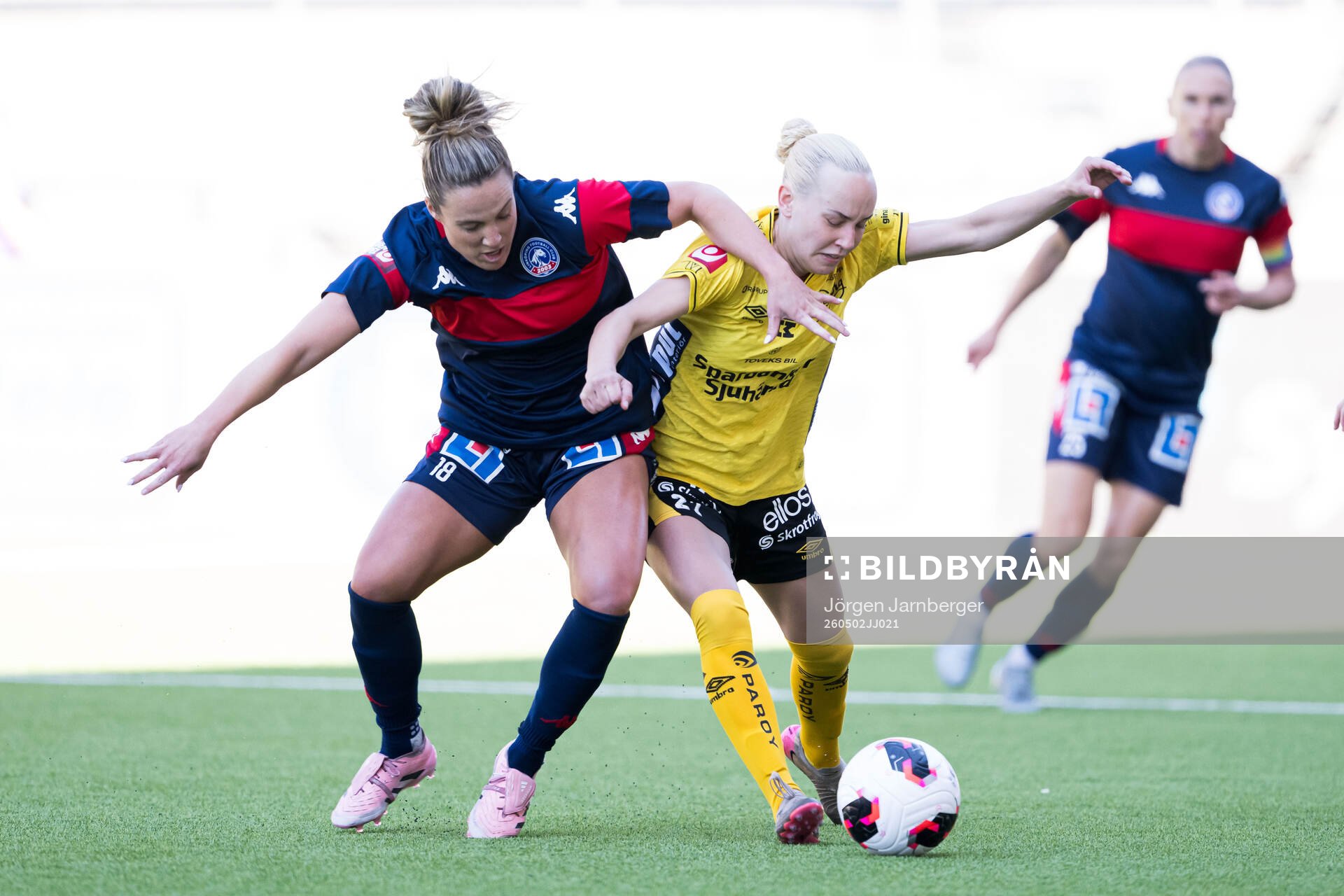 Linköpings Ashlynn Nicole Serepca och Elfsborgs Tea