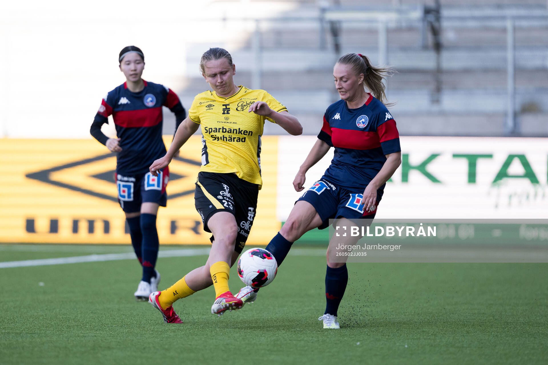 Elfsborgs Ellen Nilsson och Linköpings Emma Viklund