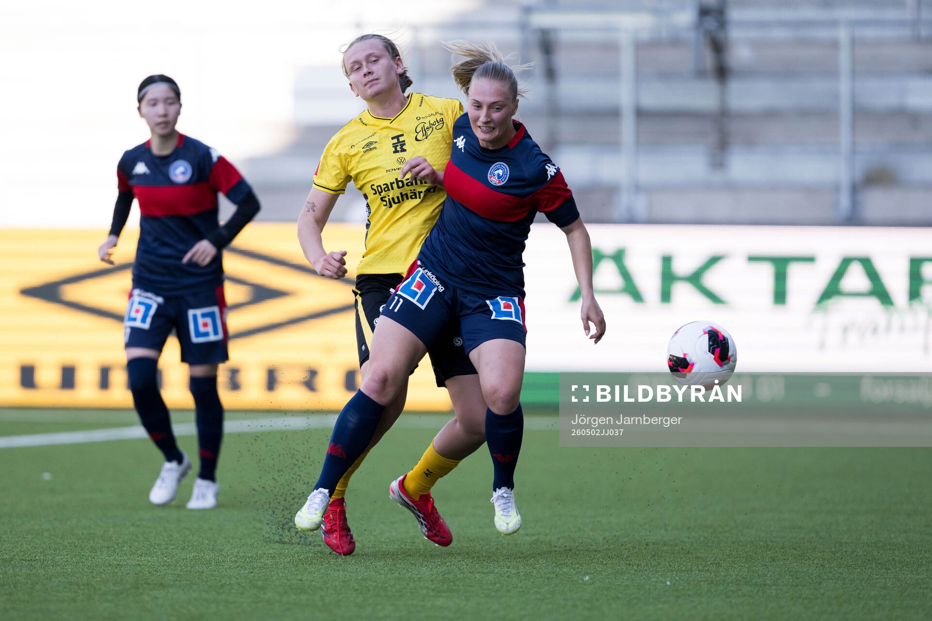 Elfsborgs Ellen Nilsson och Linköpings Emma Viklund