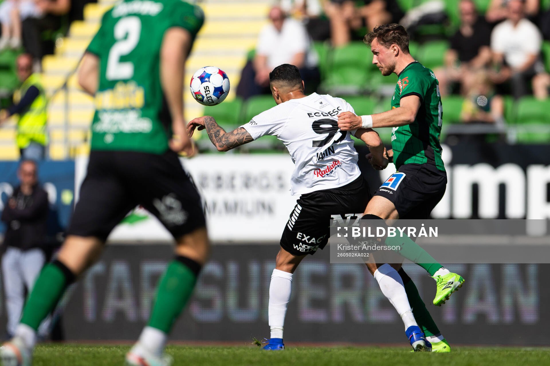 Örebros Ahmed Yasin och Varbergs Niklas Dahlström