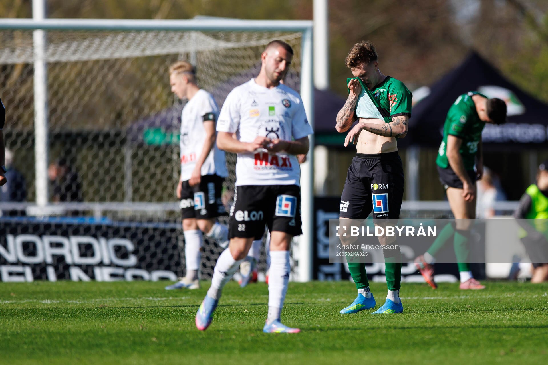 Varbergs Oliver Brynéus deppar