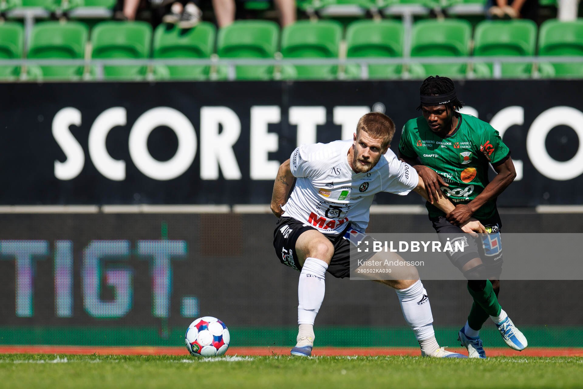 Örebros Hampus Söderström och Varbergs Severin Nioule