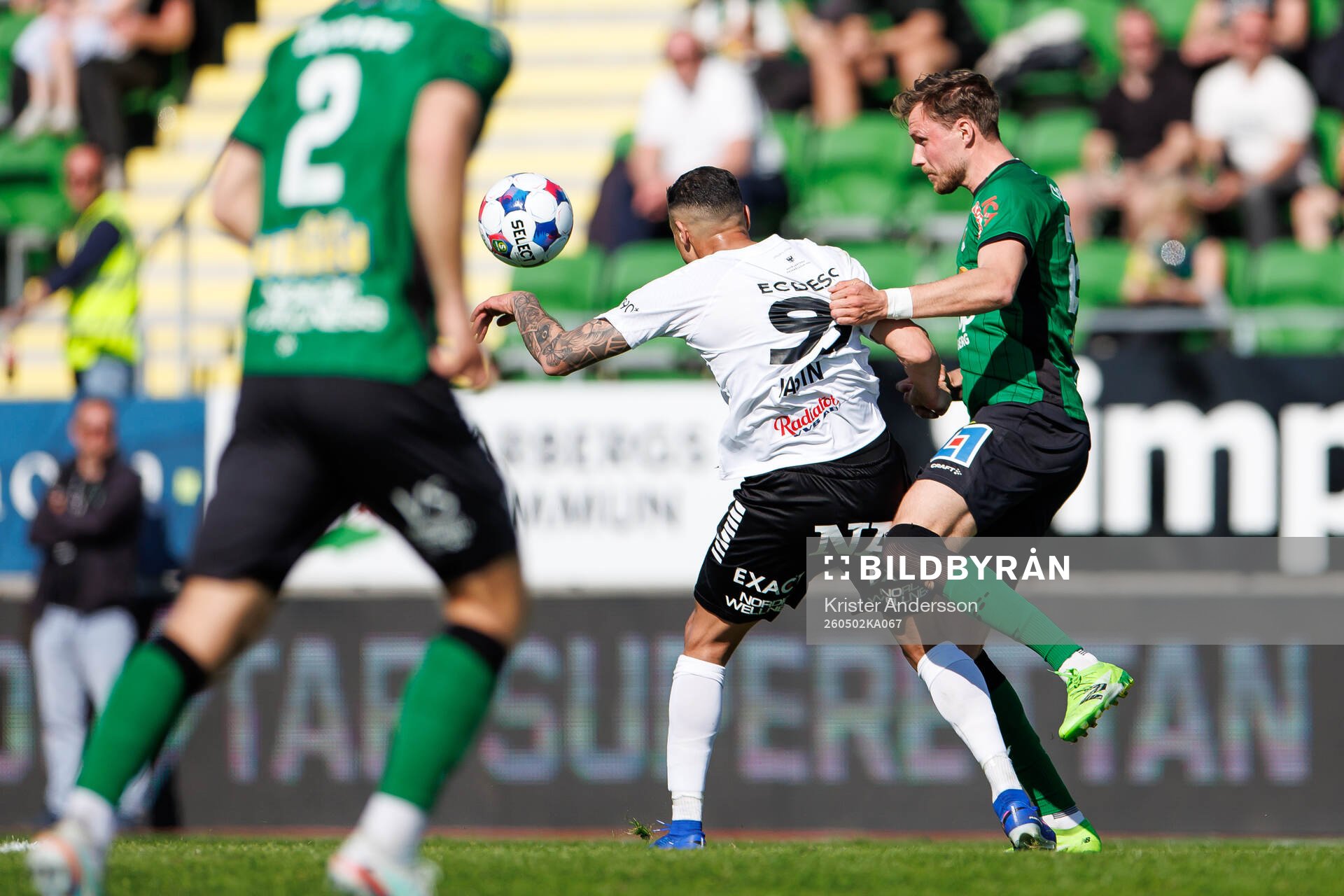 Örebros Ahmed Yasin och Varbergs Niklas Dahlström