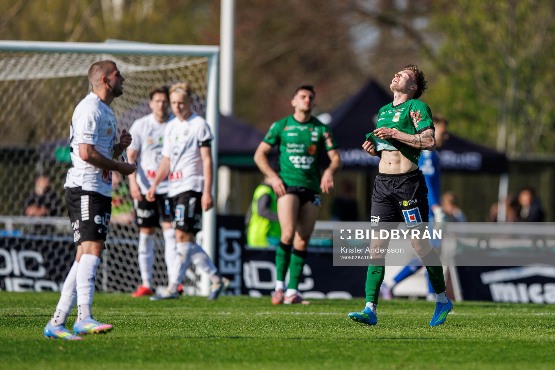 Varbergs Oliver Brynéus deppar