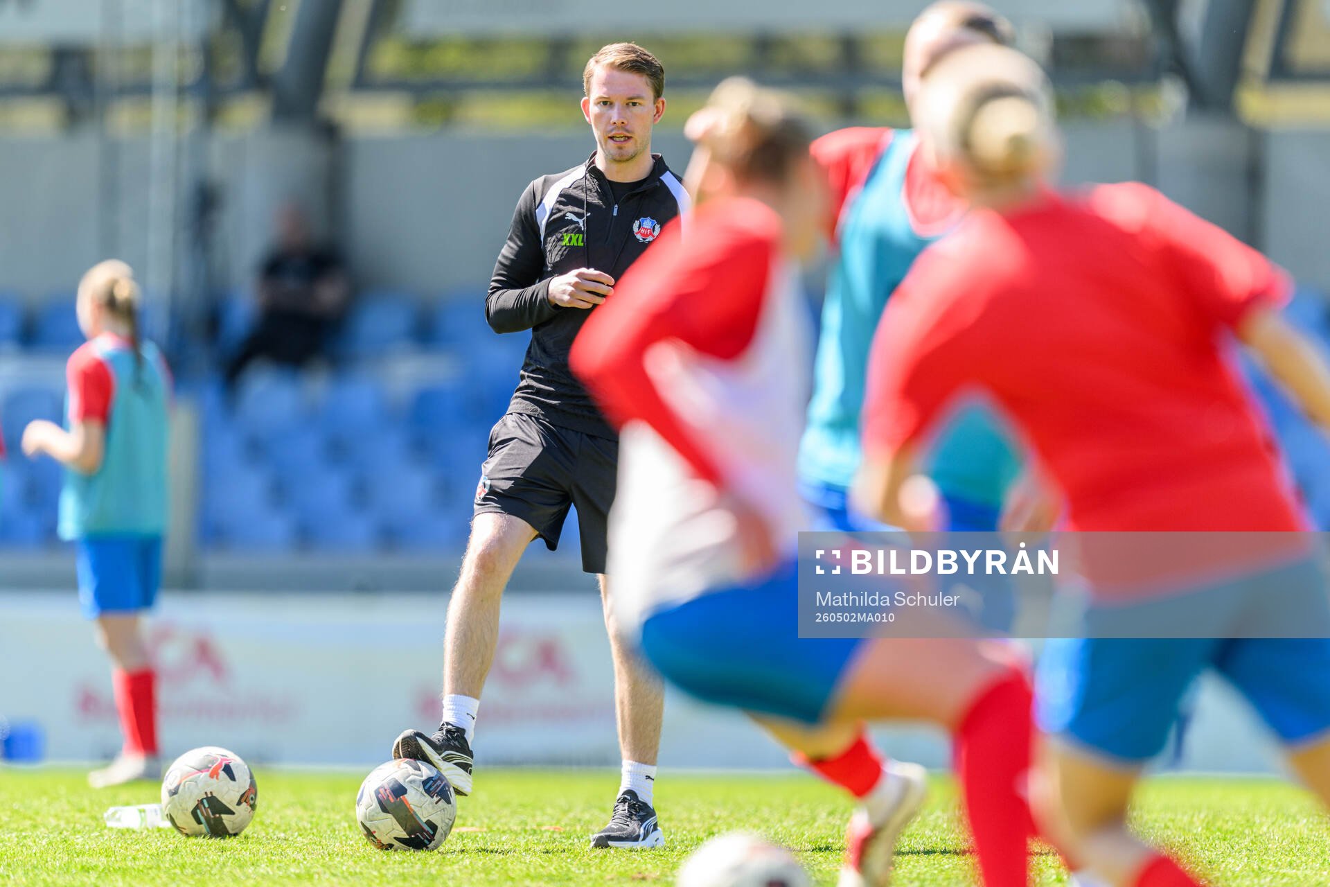 Helsingborgs tränare Kristoffer Schönbeck