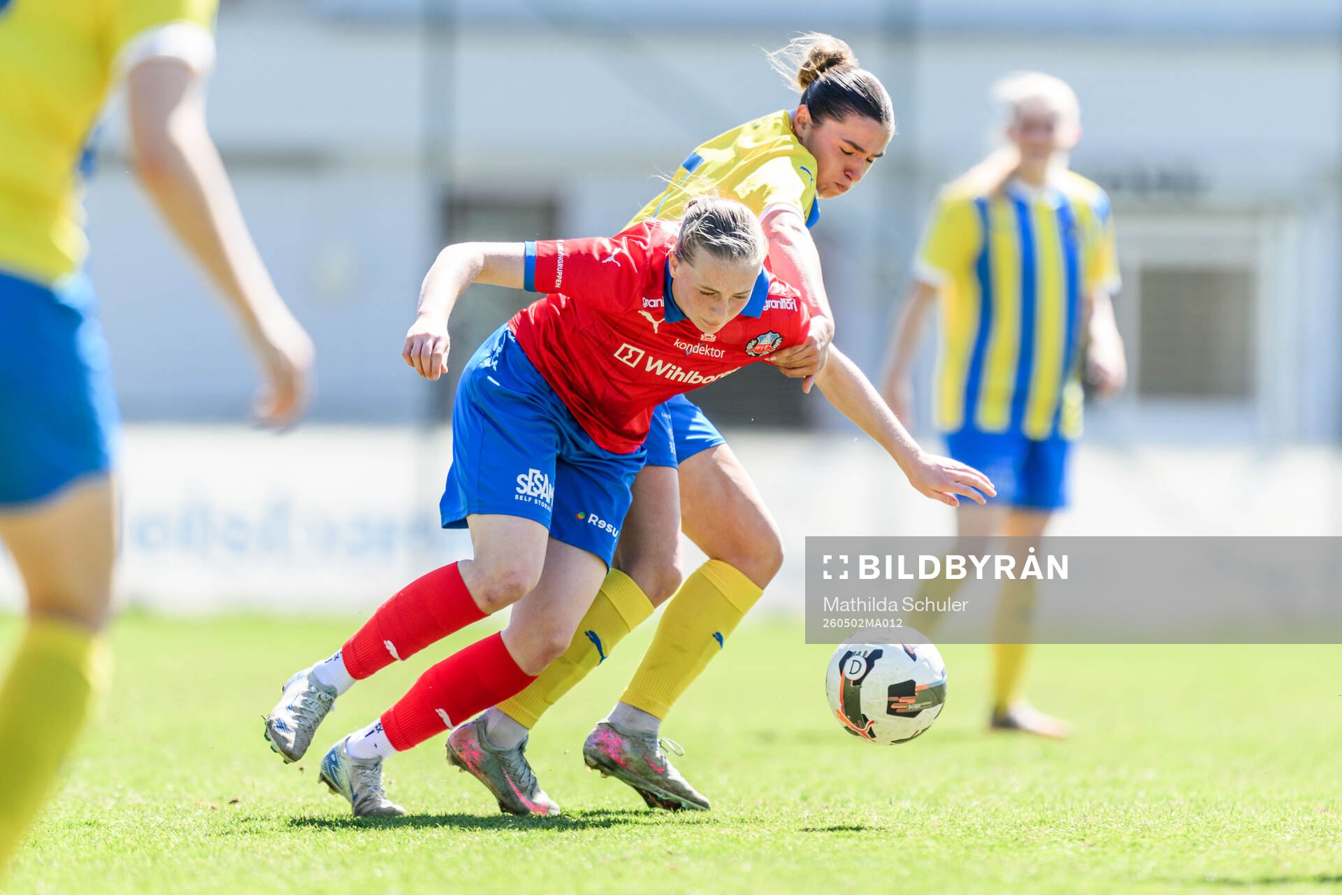 Helsingborgs Anna Thrane Ruud Hansen och Eskilsminnes Thea