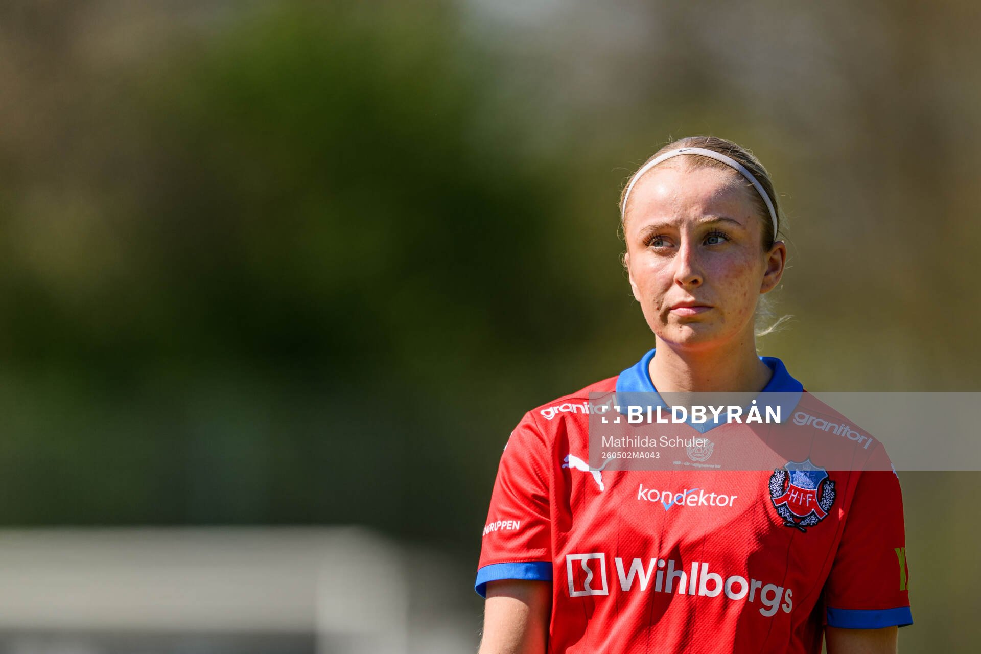Helsingborgs Ebba Berg deppar