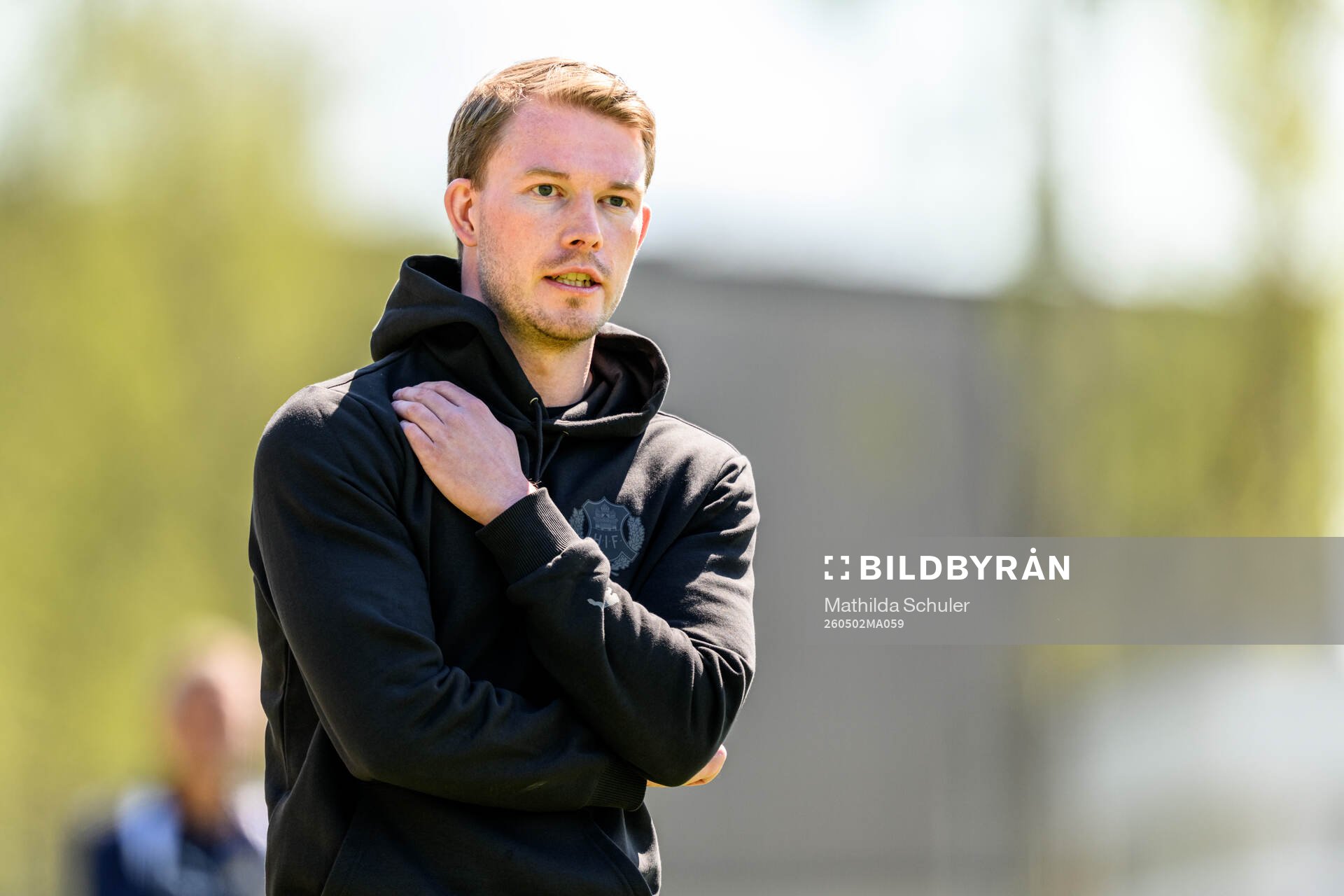 Helsingborgs tränare Kristoffer Schönbeck