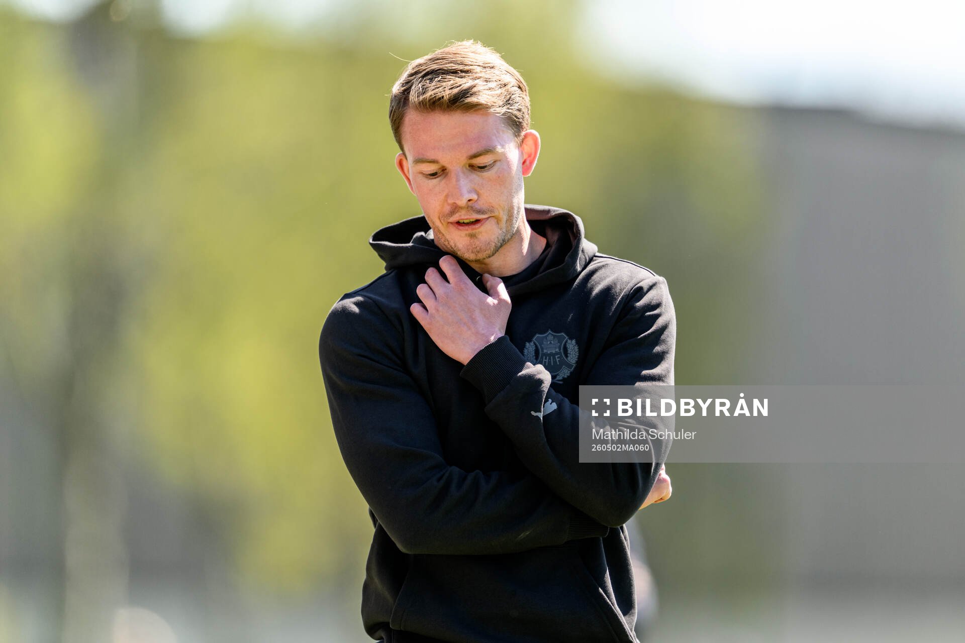 Helsingborgs tränare Kristoffer Schönbeck