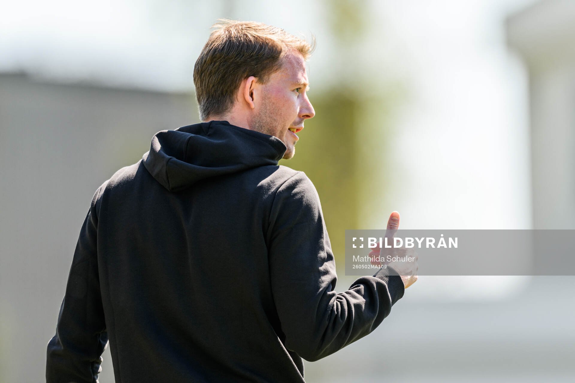Helsingborgs tränare Kristoffer Schönbeck