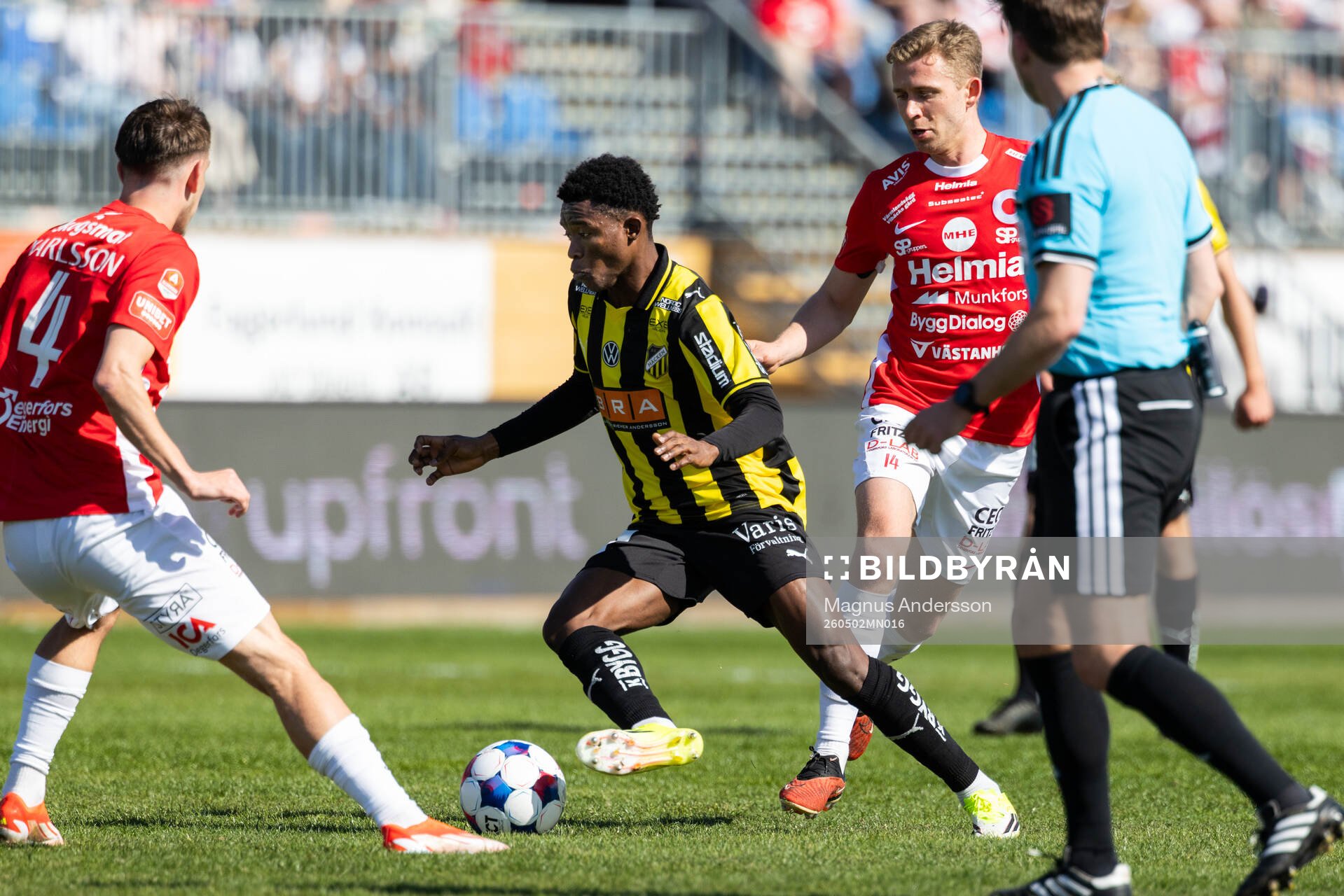 Häckens Abdoulaye Doumbia och Degerfors Ludvig Fritzson