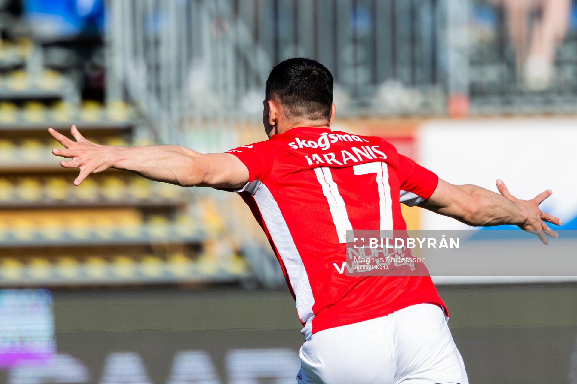 Degerfors Arman Taranis jublar