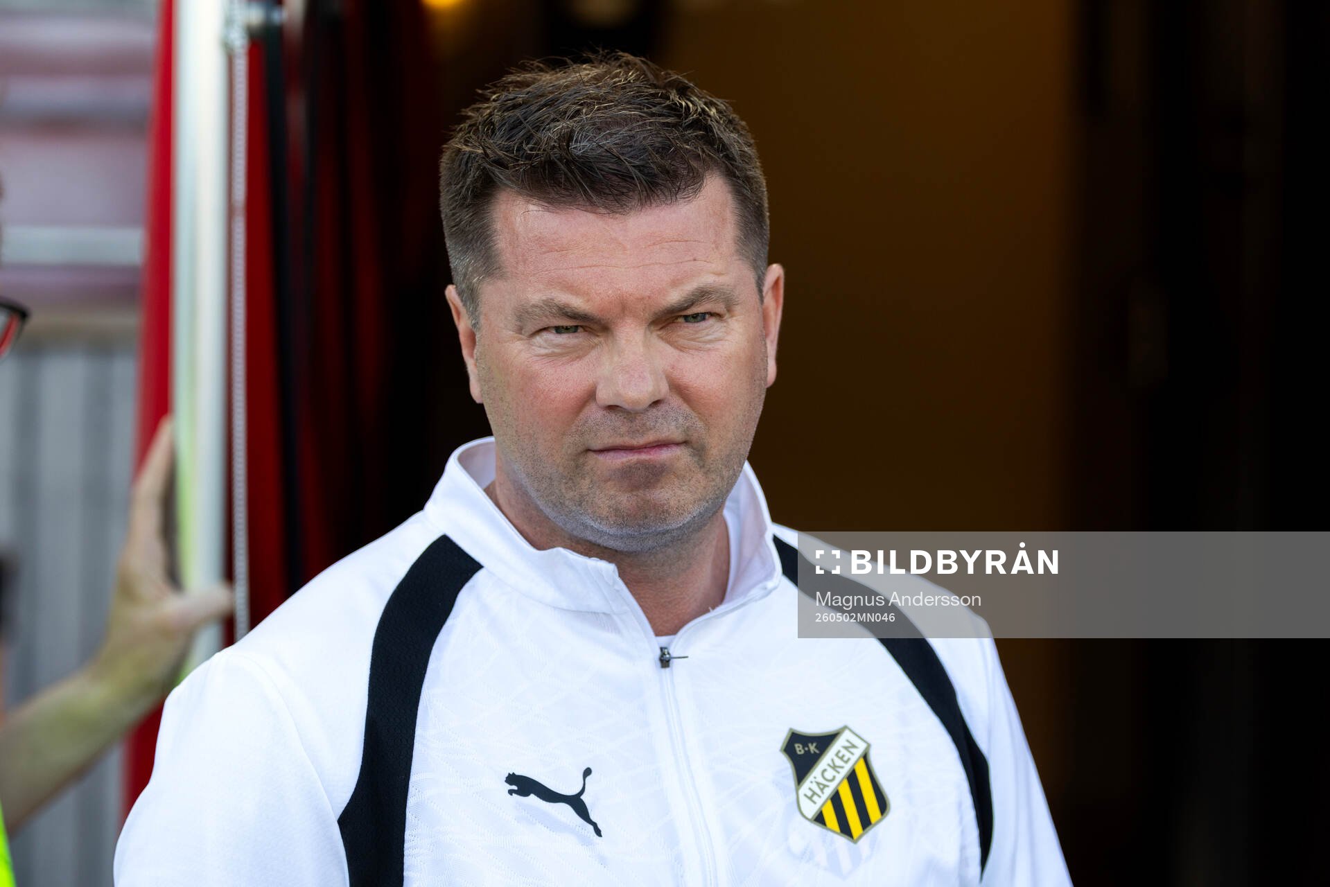 Häckens tränare Jens Gustafsson