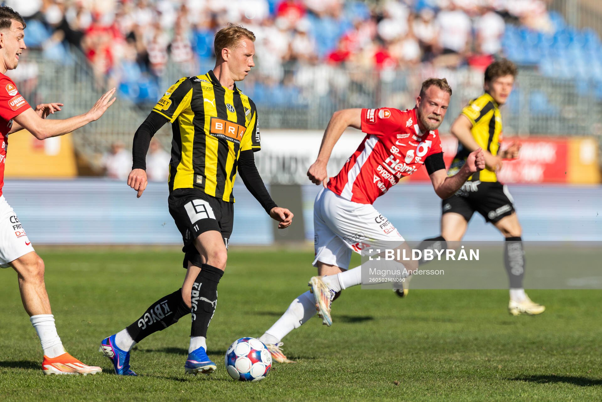 Häckens Julius Lindberg  och Degerfors Daniel Sundgren