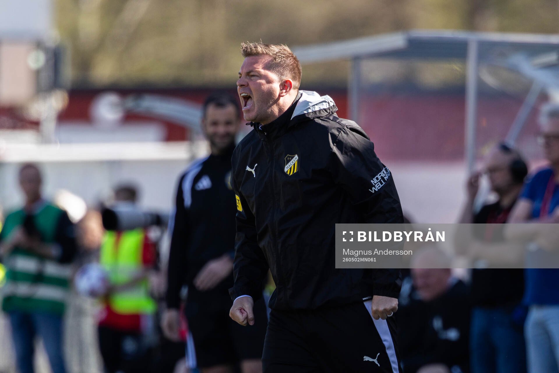 Häckens tränare Jens Gustafsson