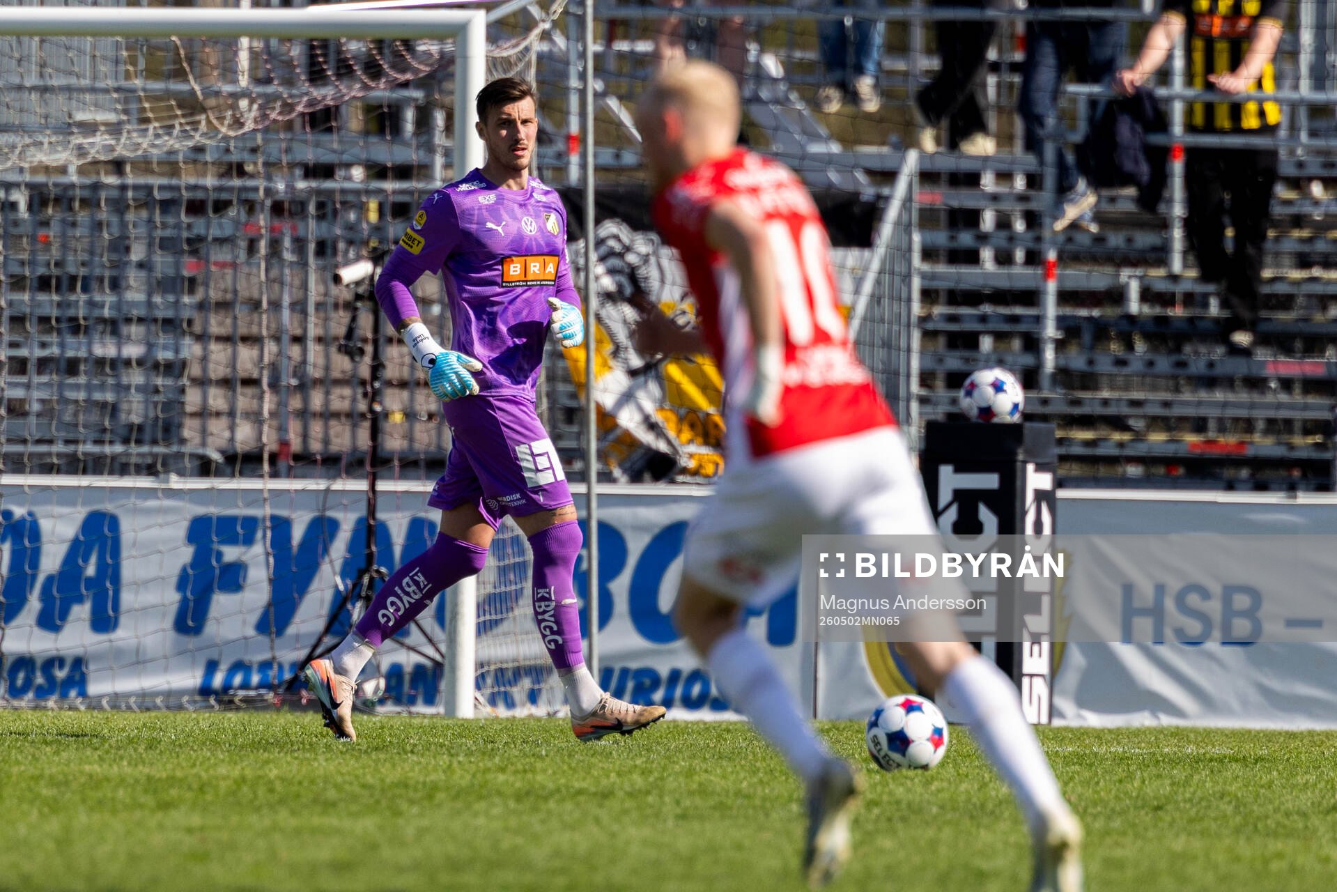 Häckens målvakt Andreas Linde