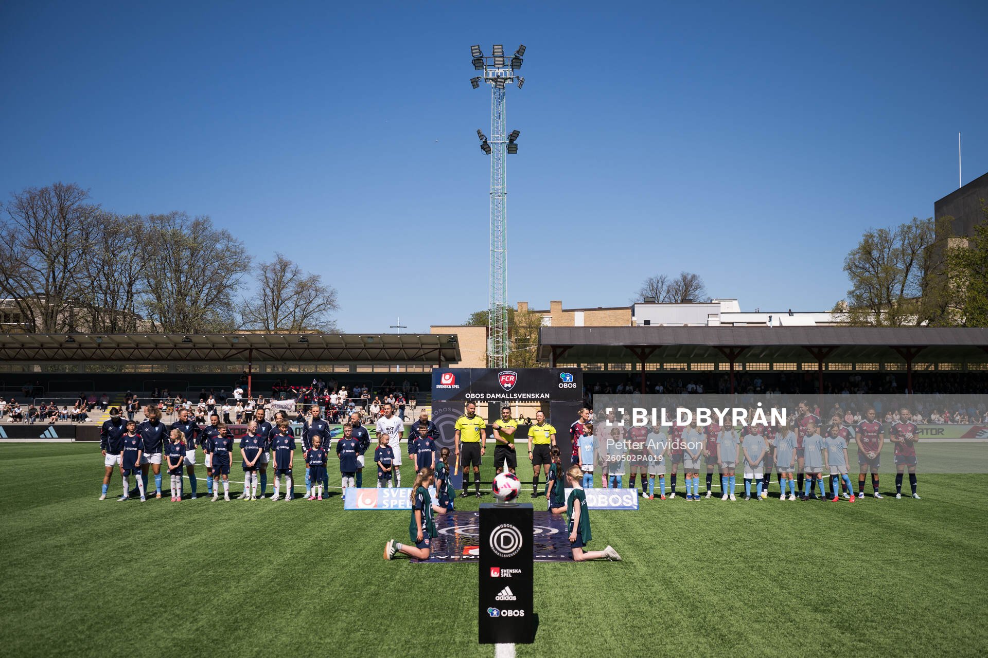 Malmö FFs och Rosengårds spelare