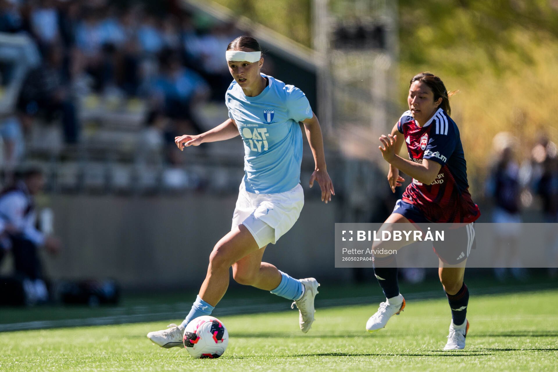 Malmö FFs Amy Sayer och Rosengårds Ran Iwai