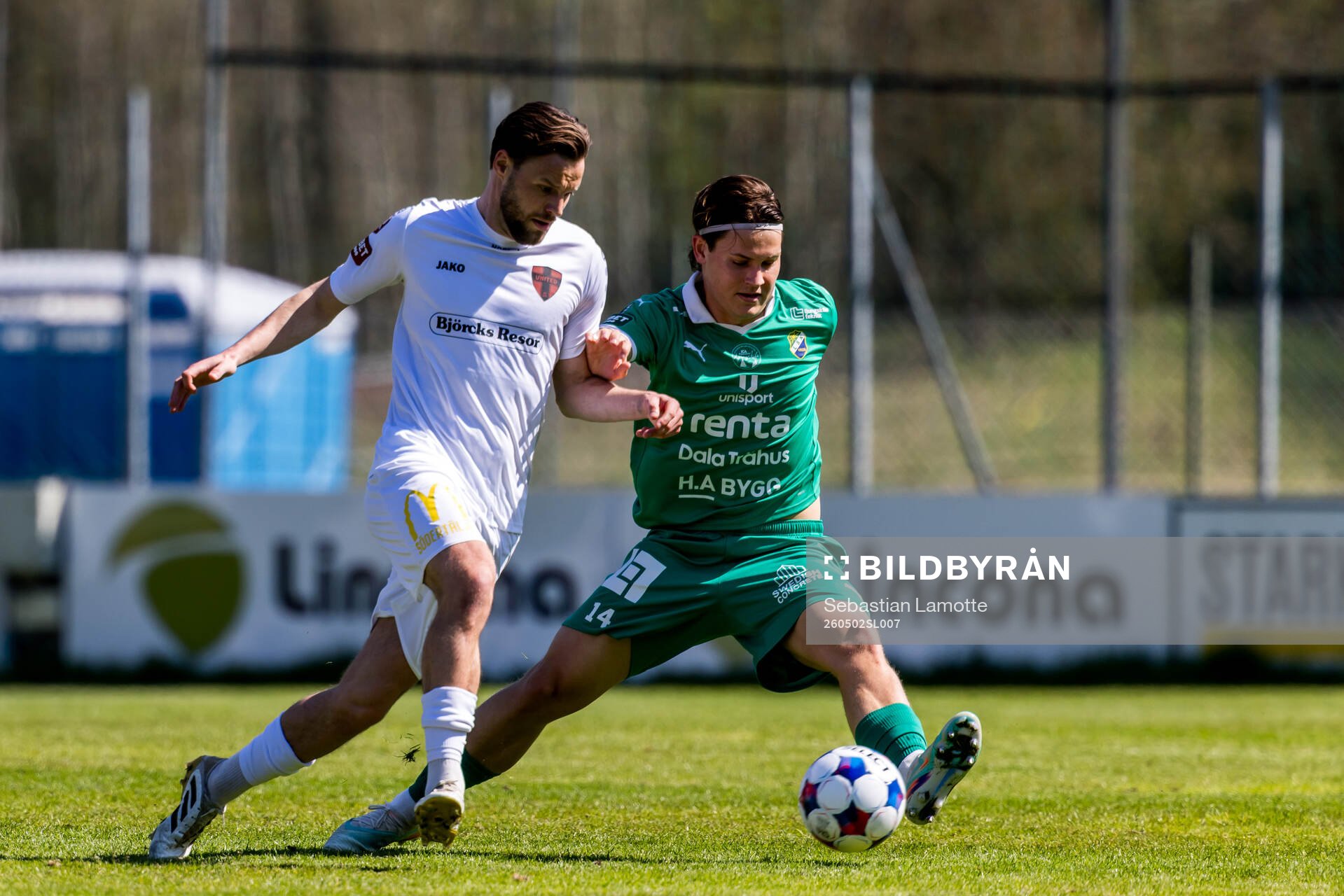 Nordic Uniteds Niklas Söderberg och Ljungskiles Daniel