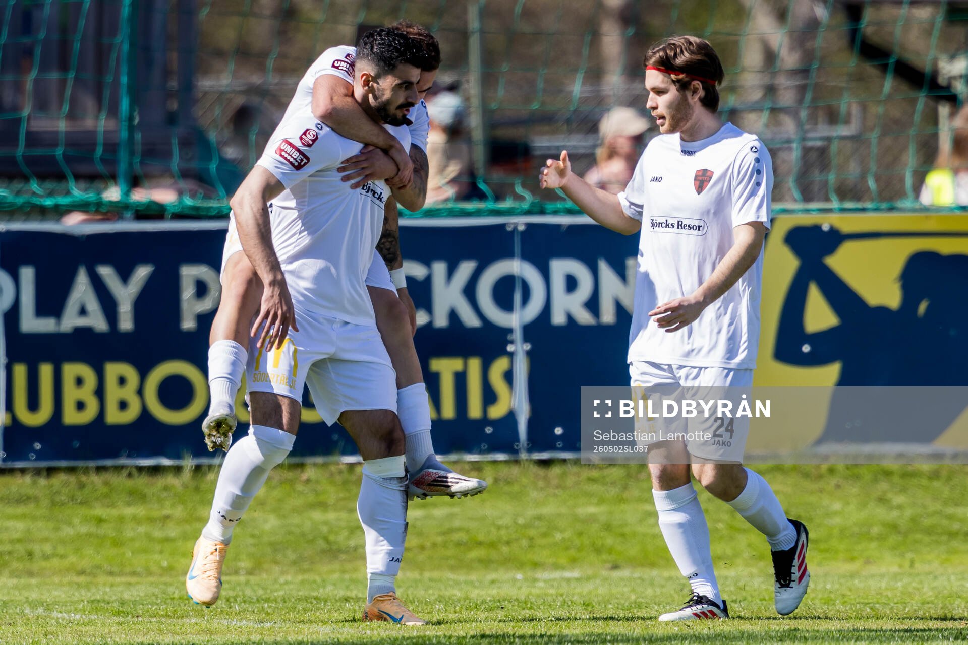 Nordic Uniteds Shergo Shhab jublar