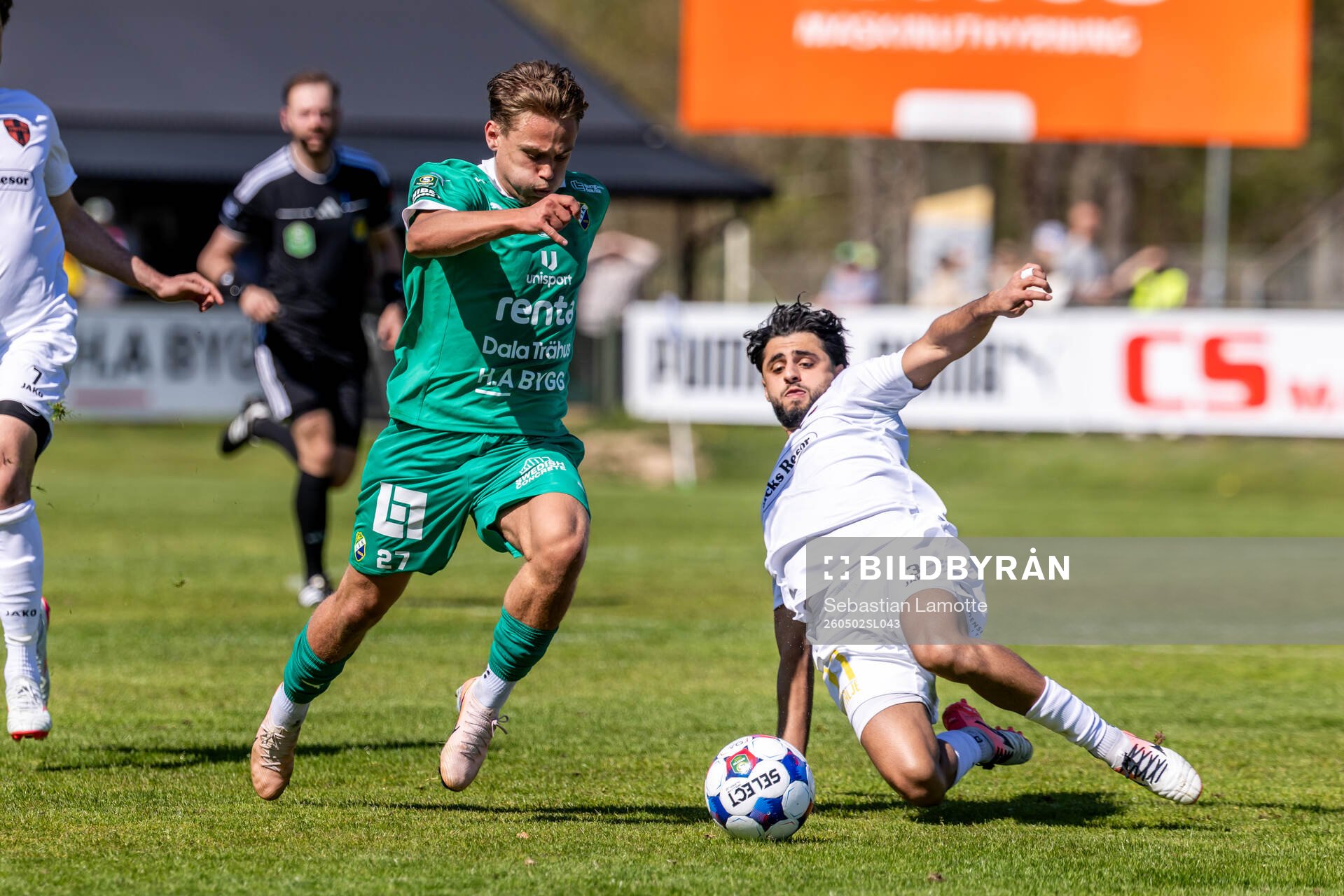 Ljungskiles Alfons Borén och Nordic Uniteds Mohammad Fazal