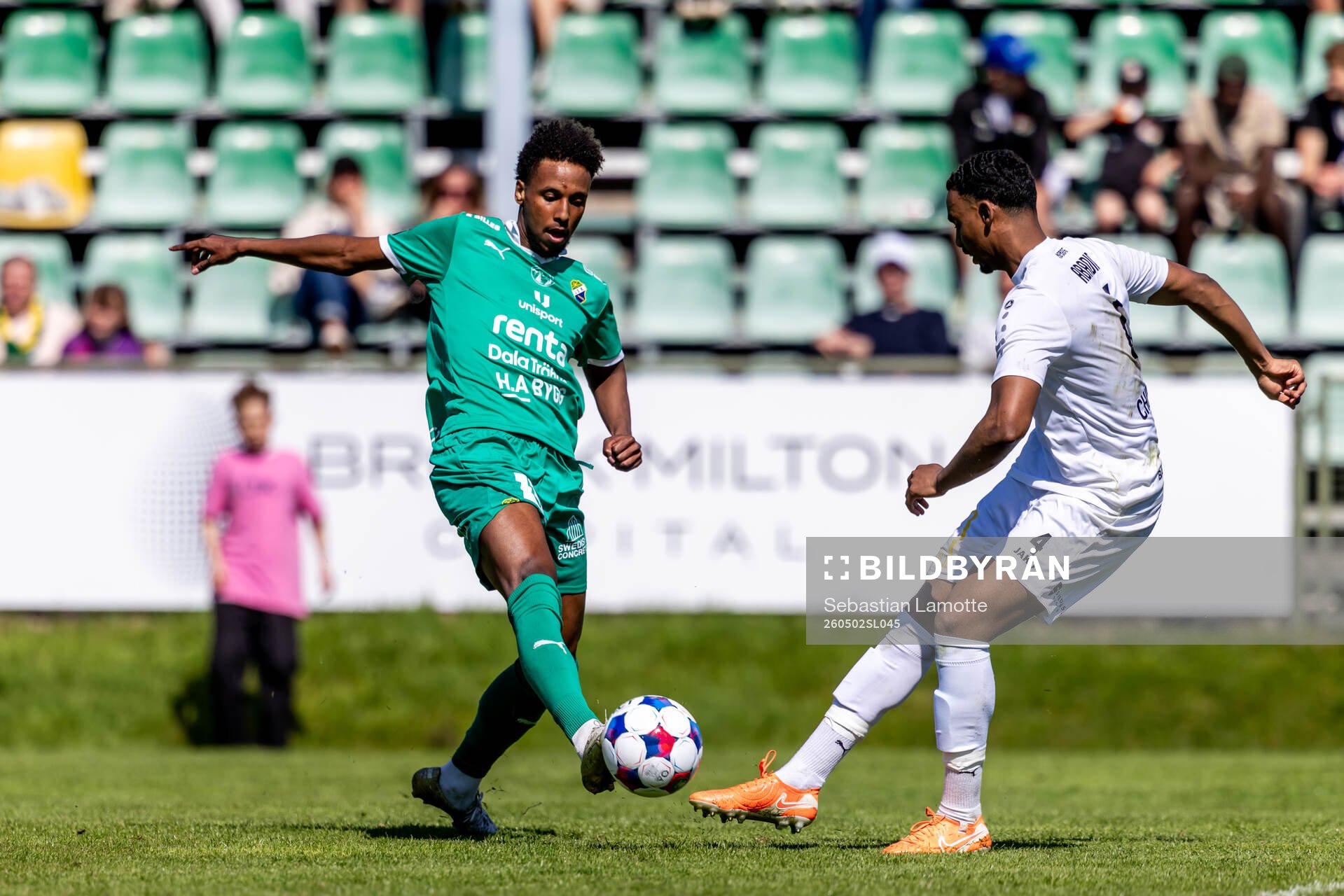 Ljungskiles Abdishakur Bashir Omar och Nordic Uniteds