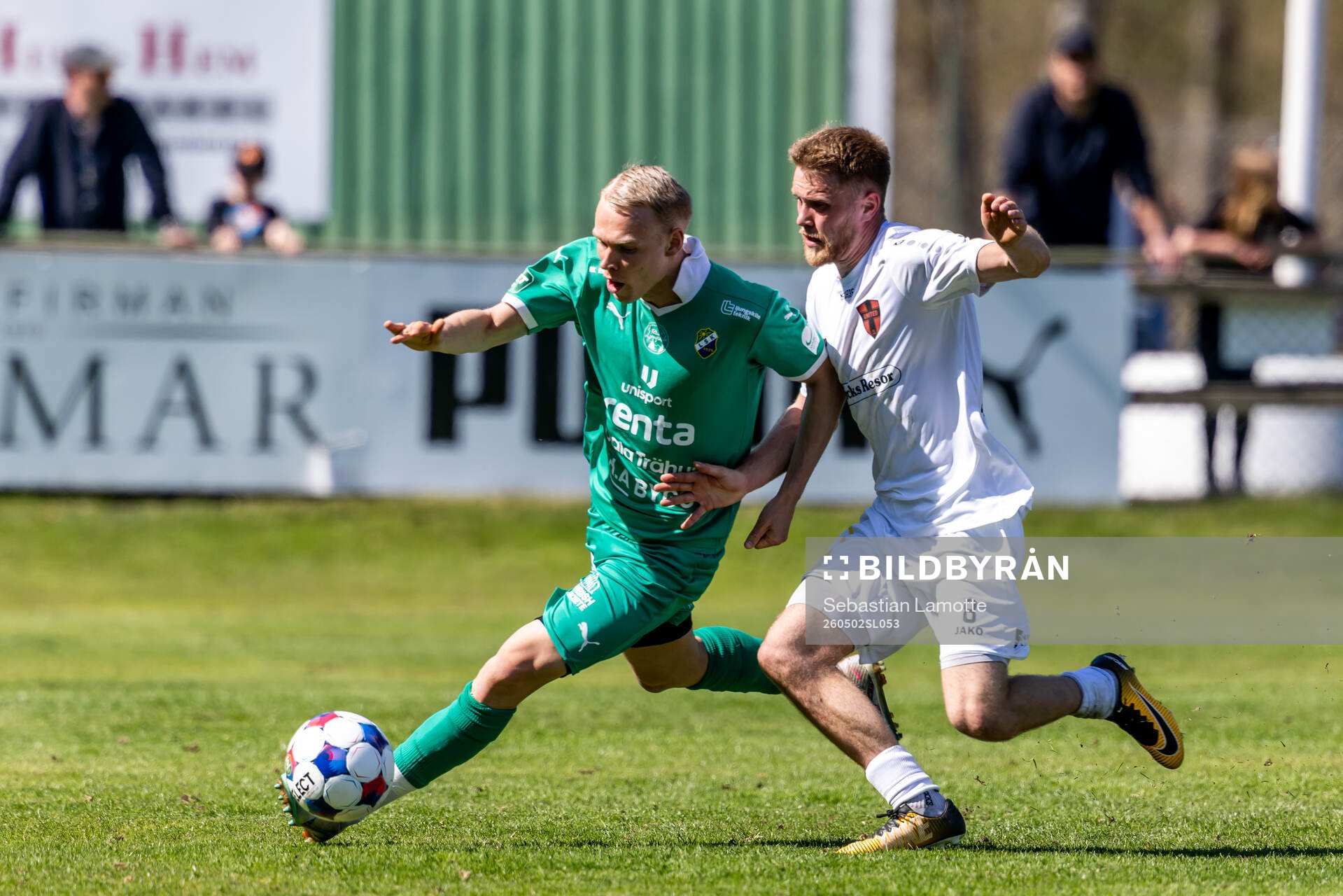 Ljungskiles Jonathan Liljedahl och Nordic Uniteds Teo