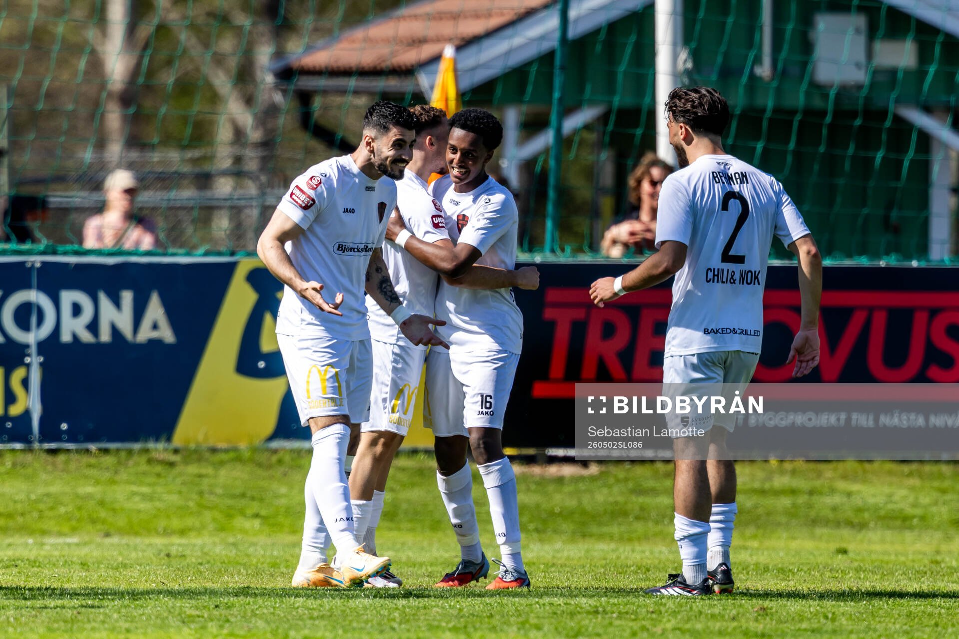 Nordic Uniteds Shergo Shhab har gjort 0-2