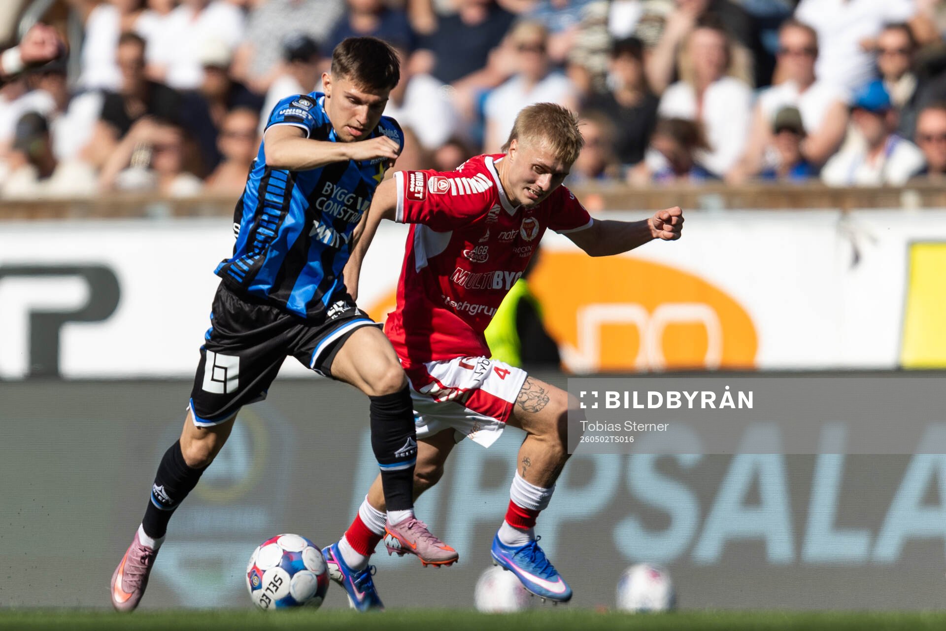 Sirius Isak Bjerkebo och Kalmars Rony Jansson