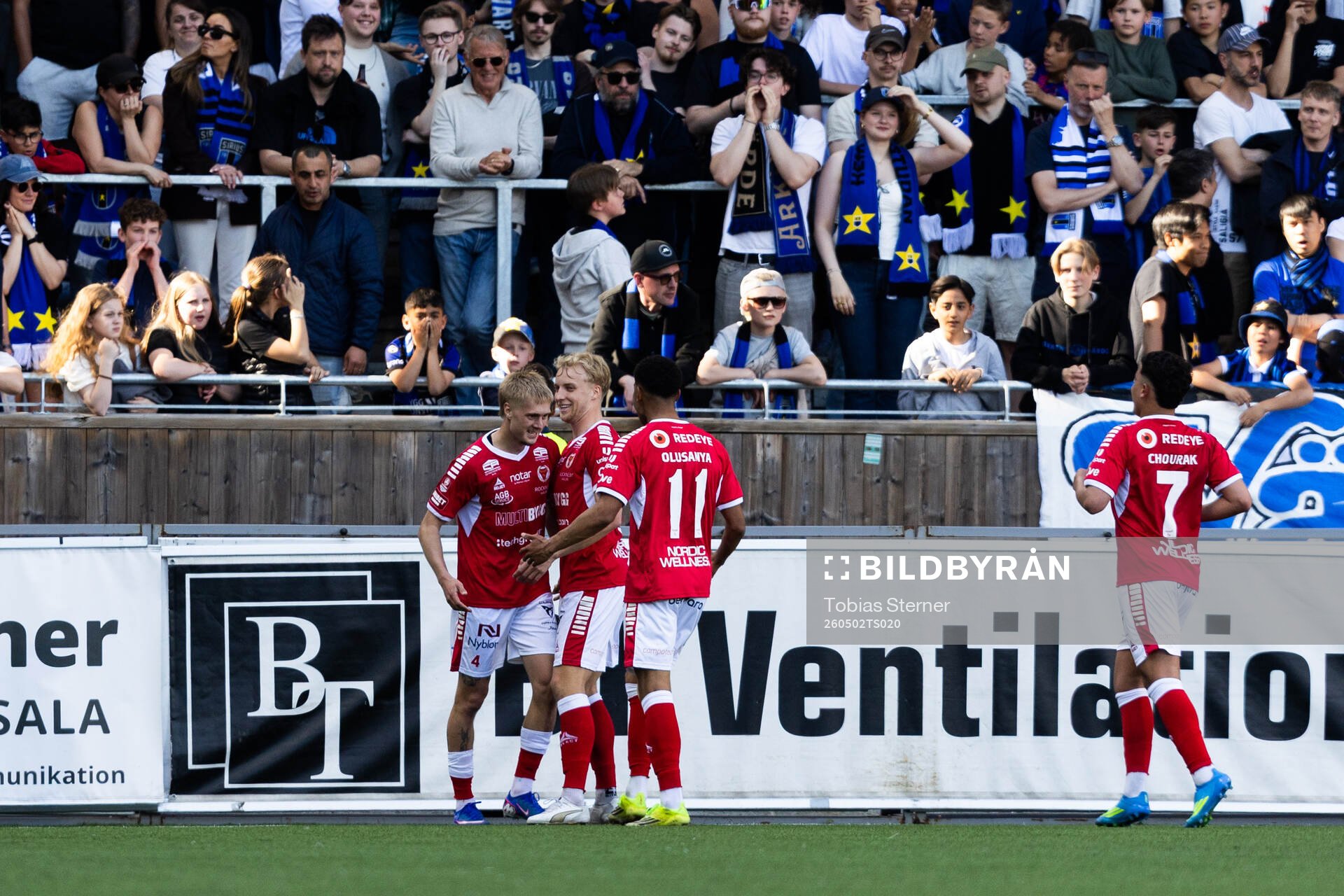 Kalmars Rony Jansson jublar