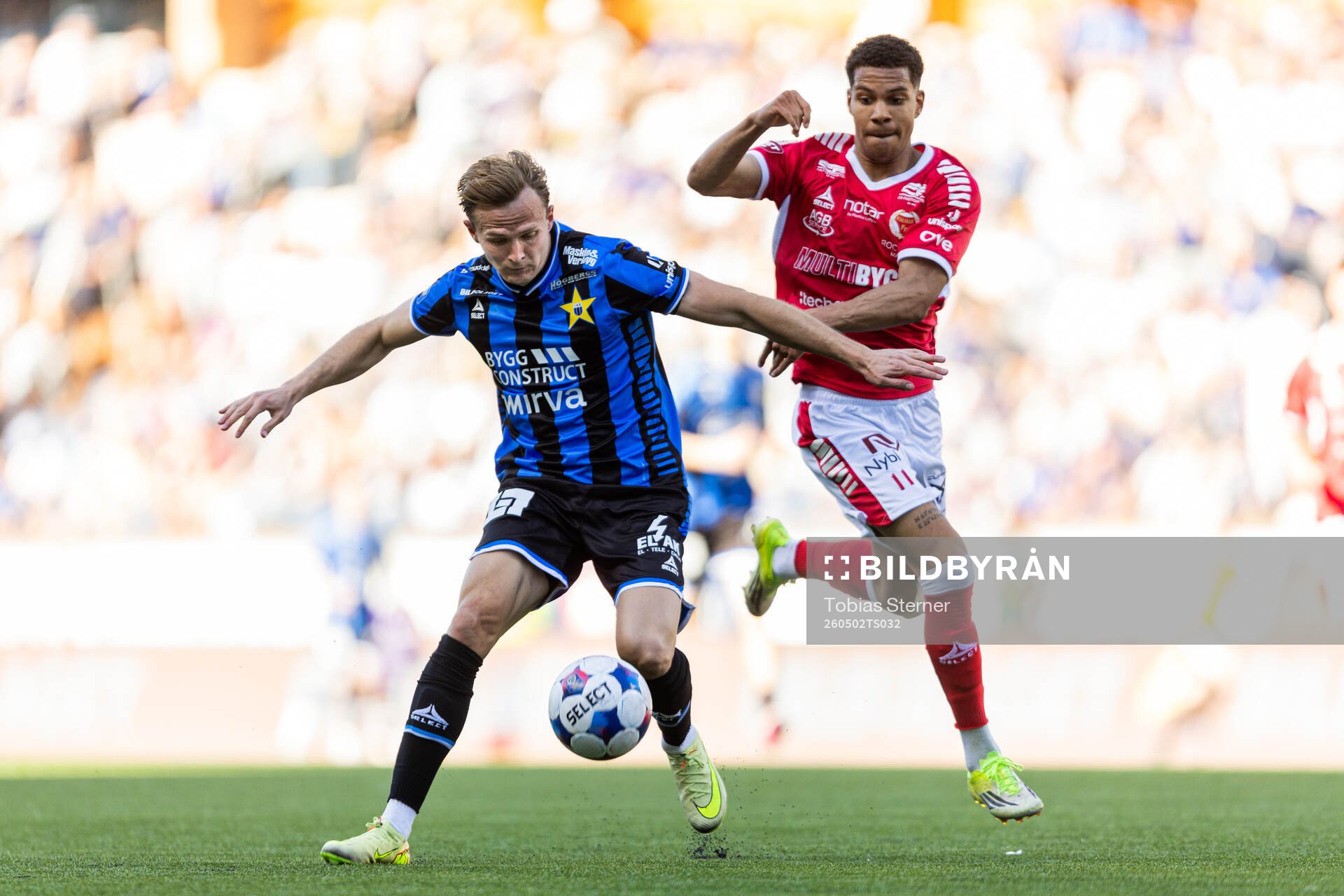 Sirius Oscar Krusnell och Kalmars Anthony Olusanya