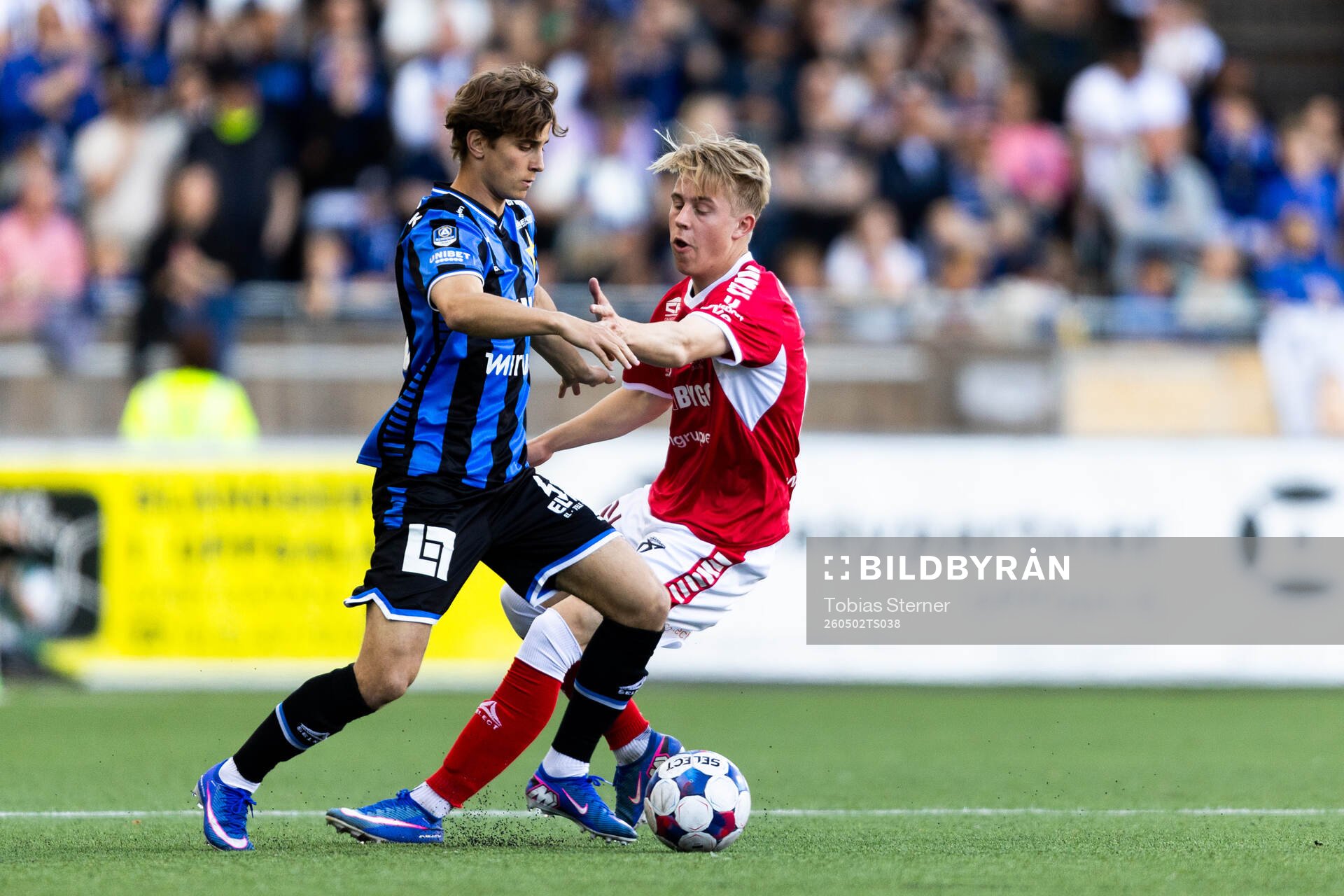 Sirius Victor Ekström och Kalmars Charlie Rosenqvist