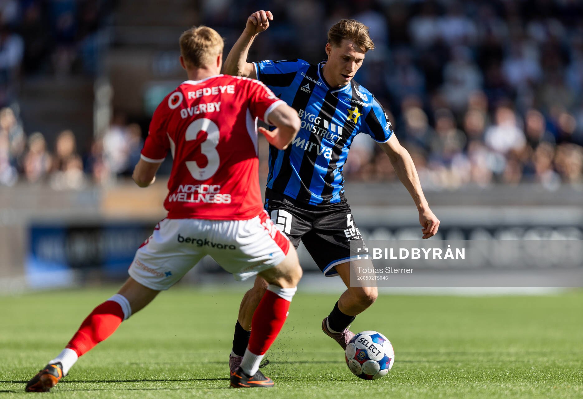 Kalmars Sivert Engh Øverby och Sirius Marcus Lindberg