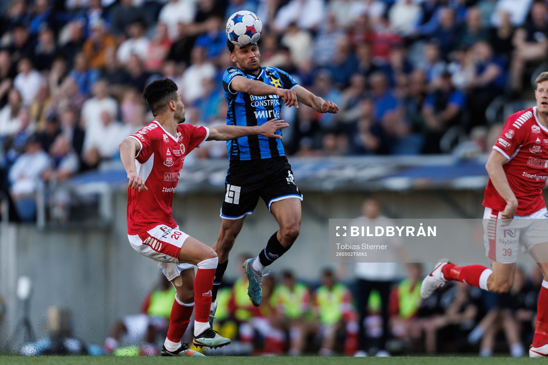 Kalmars Achraf Dari och Sirius Joakim Persson