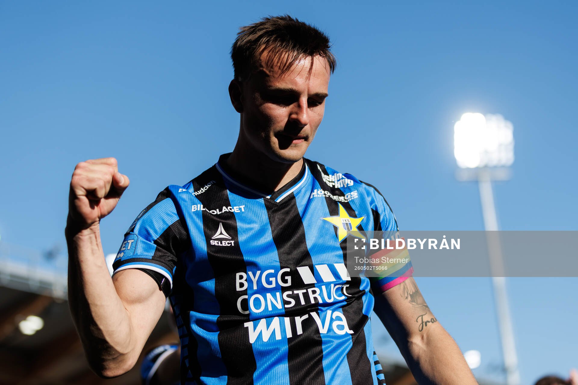 Sirius Henrik Rönnlöf Castegren jublar
