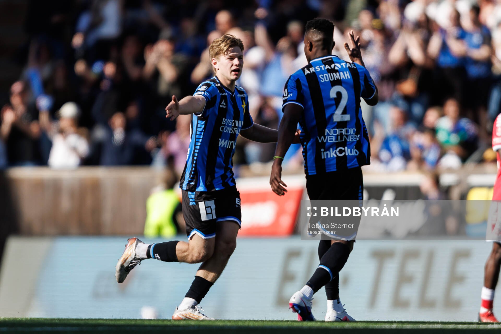 Sirius Victor Svensson jublar