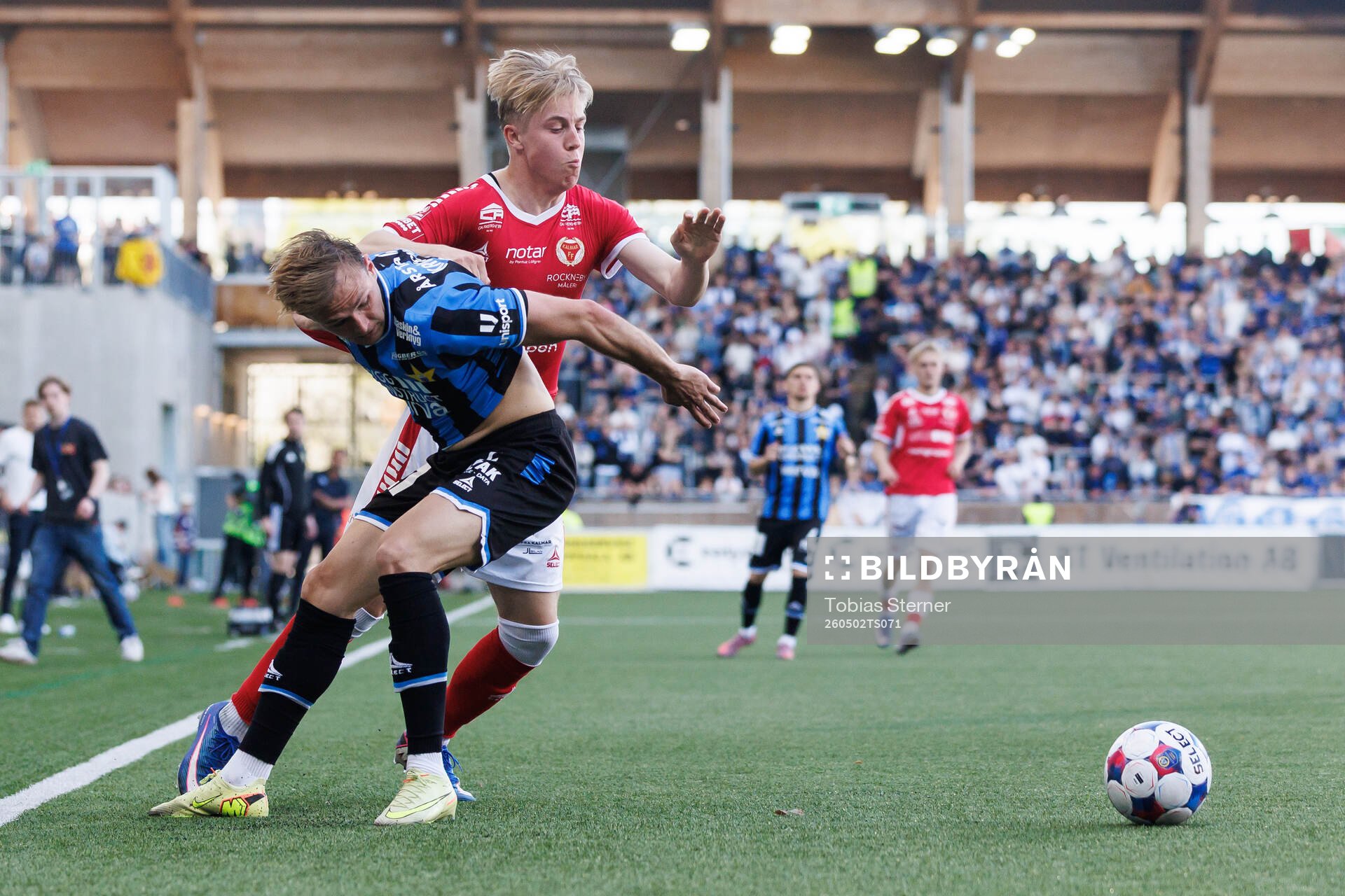 Sirius Oscar Krusnell och Kalmars Charlie Rosenqvist