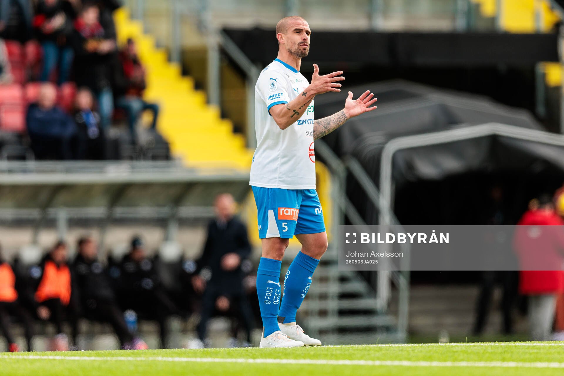 IFK Värnamos Douglas Bergqvist deppar
