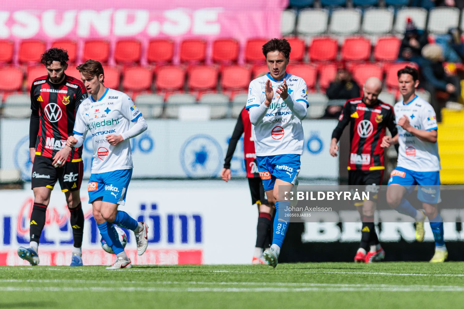 IFK Värnamos Kai Meriluoto jublar