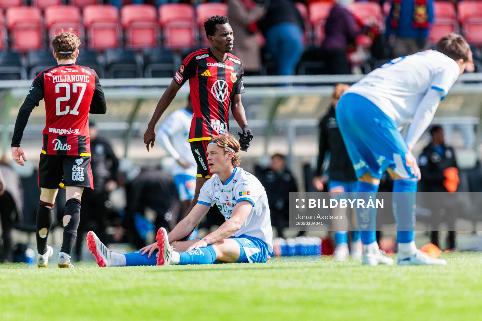 IFK Värnamos Hugo Andersson deppar